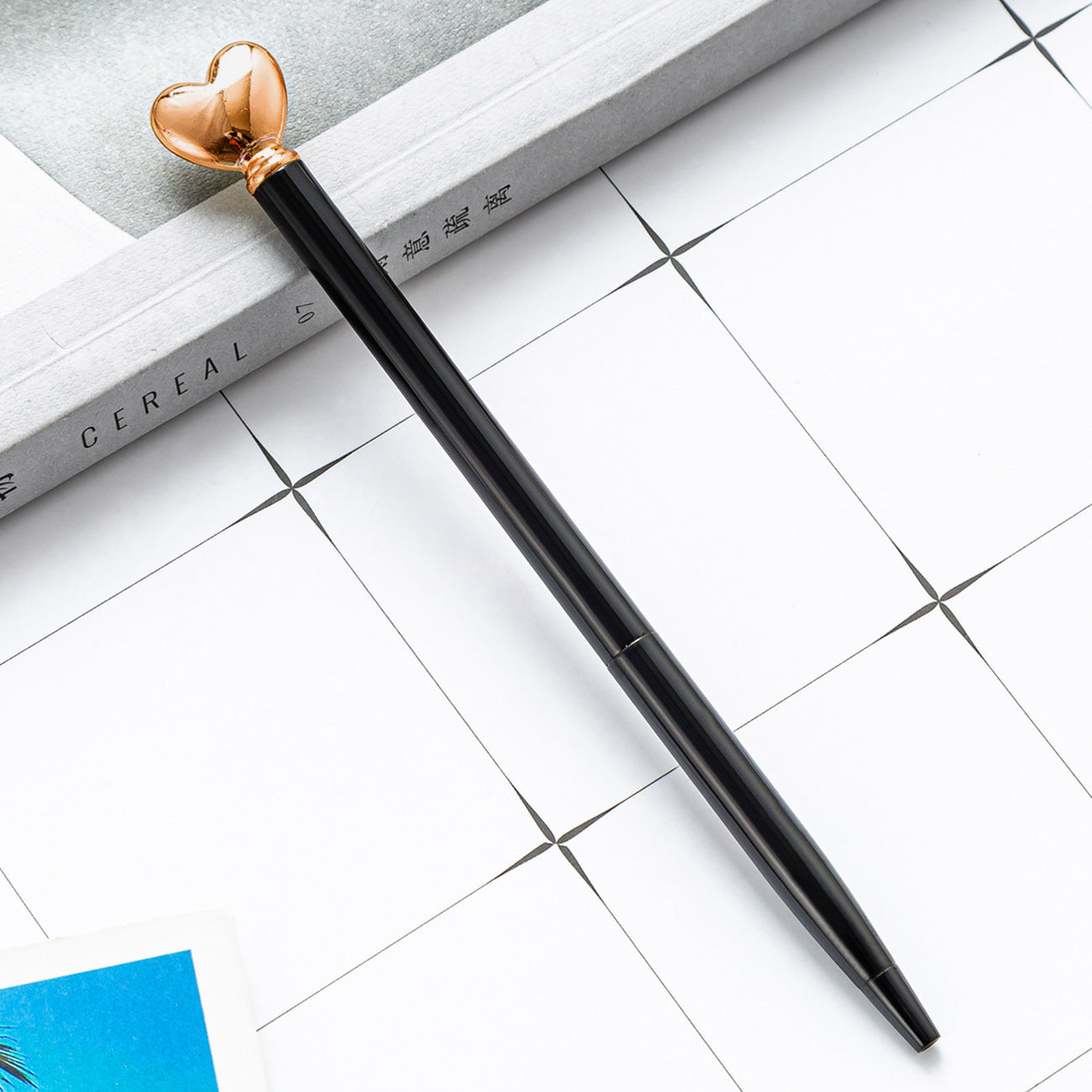 Wholesale Metal Heart Shape Ballpoint Pen